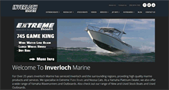 Desktop Screenshot of inverlochmarine.com.au